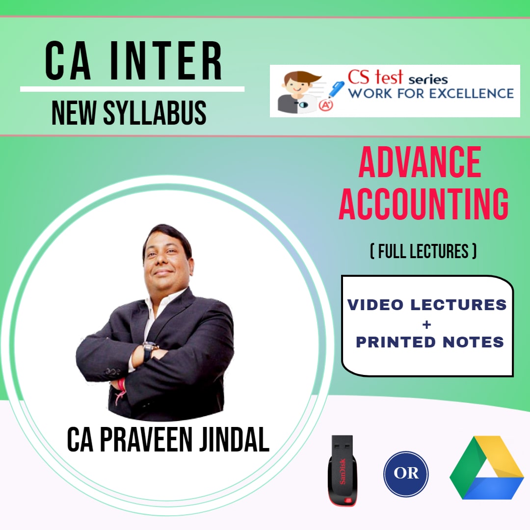 CA INTERMEDIATE GROUP II Advanced Accounting Full Lectures By CA Parveen Jindal